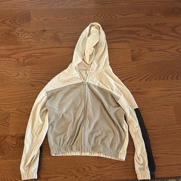 H&M Color-Block Hooded Zip-Up Jacket - Size US 16 (teens) - Picture 1 of 6